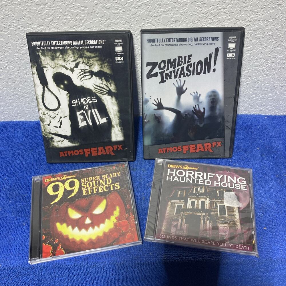 Halloween Fx And Scary Sounds In DVD And CD